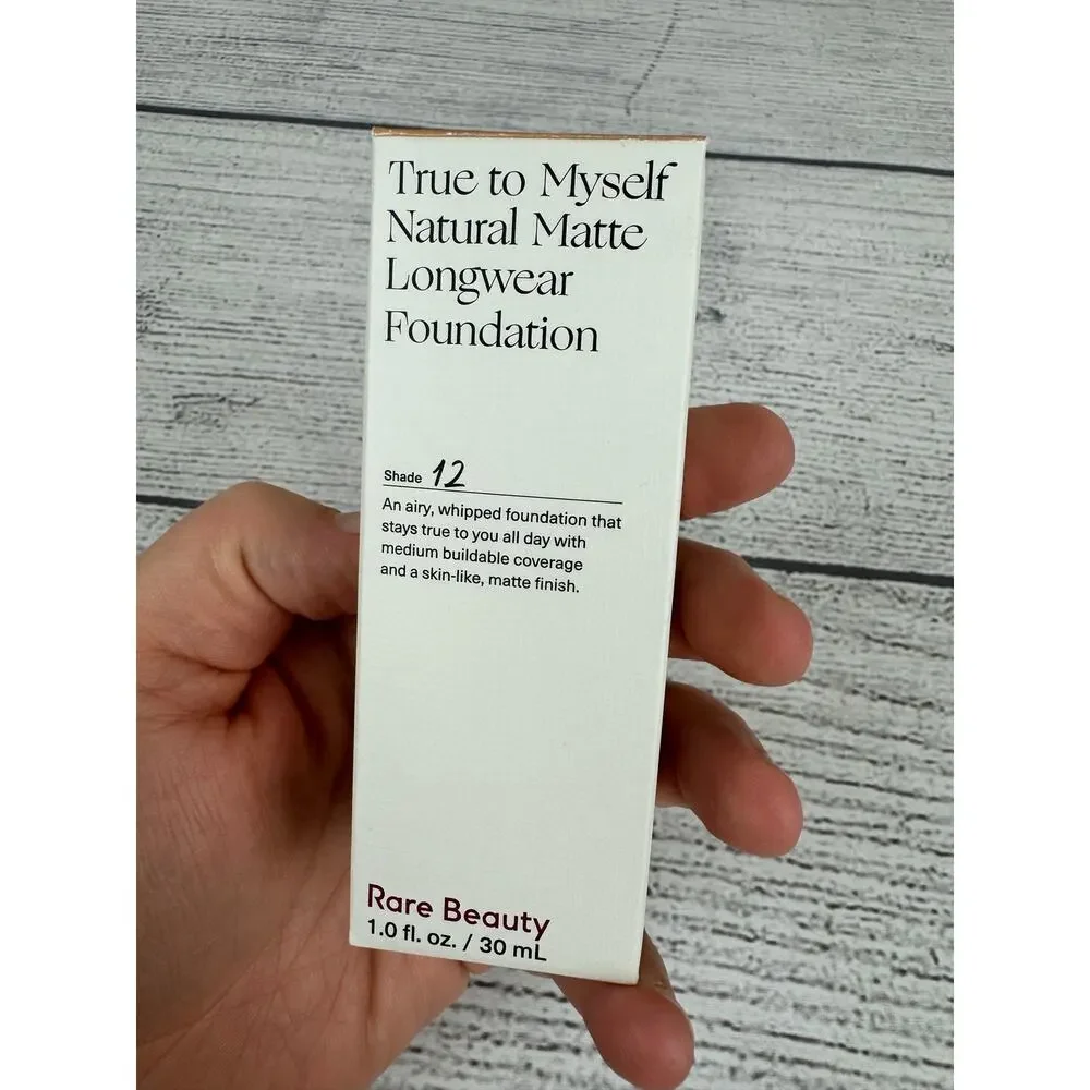 Rare Beauty True To Myself Natural Matte Longwear Foundation Shade 12